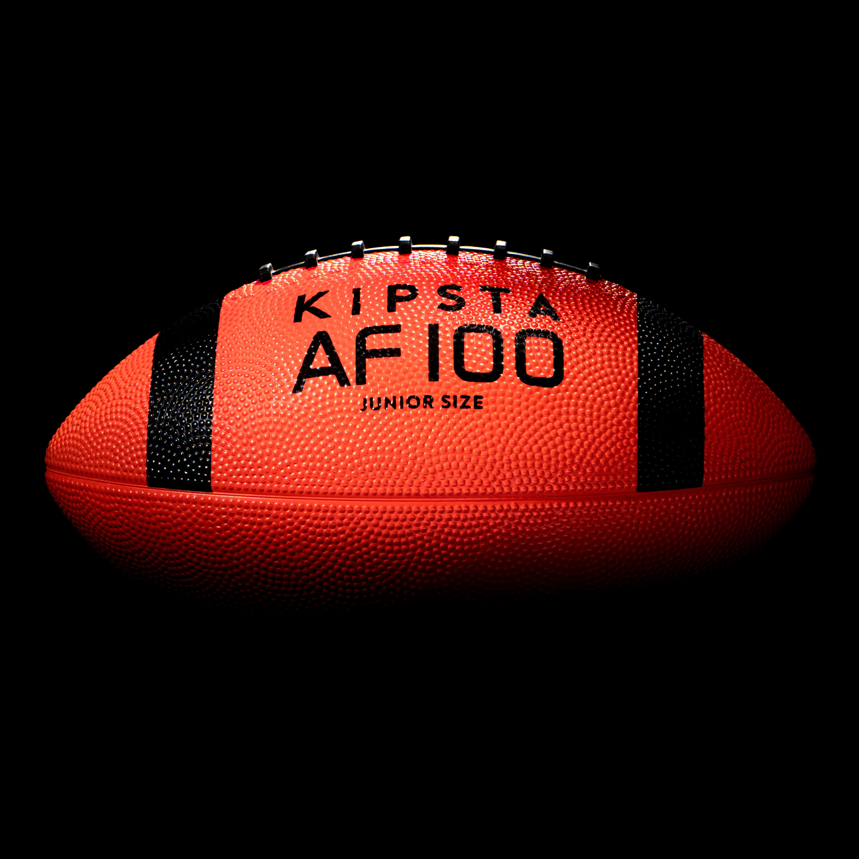 Kids' American Football - Orange/Black 8/10