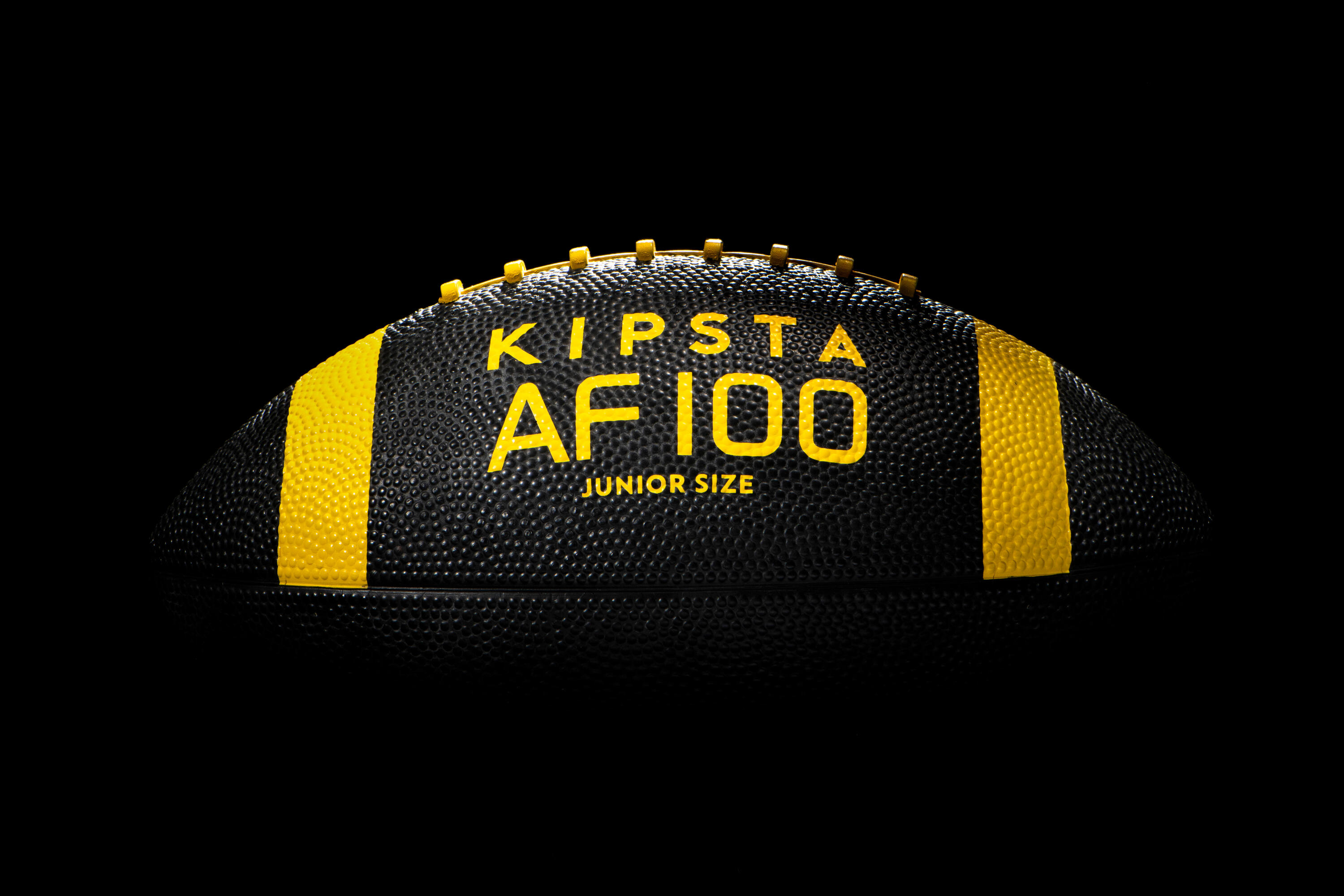 Kids' American Football - Black/Yellow 10/10