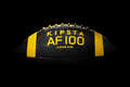 FUTEBOL AMERICANO Futebol Americano - AF100B Criança Preto/Amarelo KIPSTA - Todos os Desportos