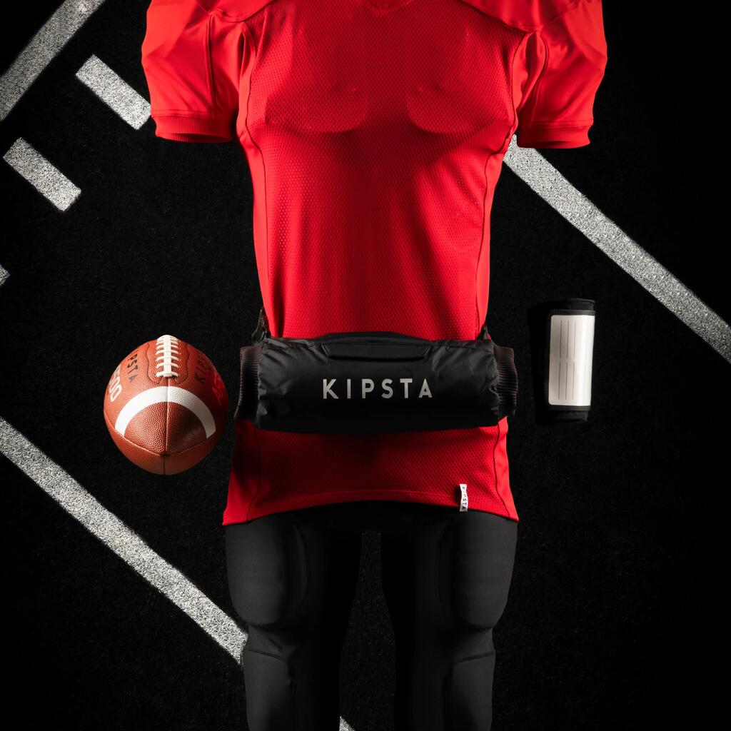 POLERA FÚTBOL AMERICANO ADULTO AF550SH ROJO
