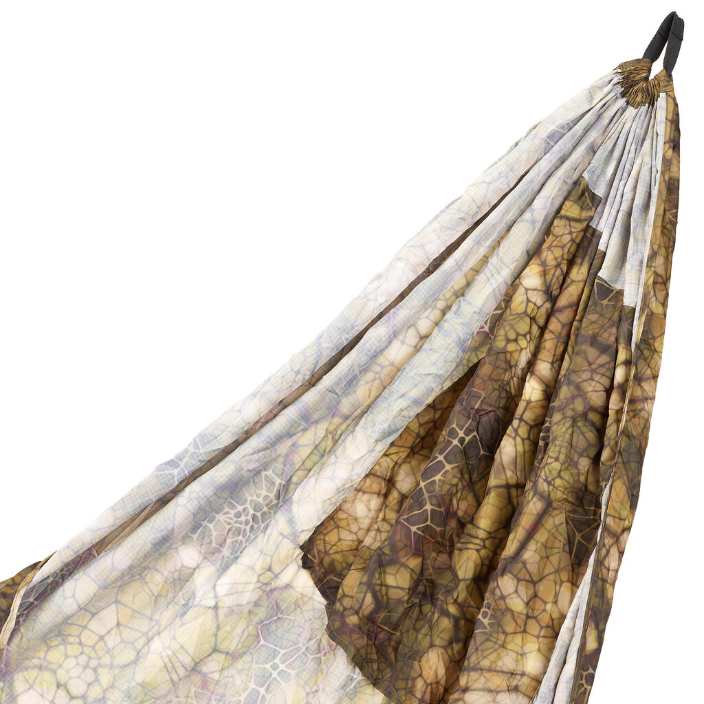 Bushcraft durable 1-person hammock - Furtiv camouflage