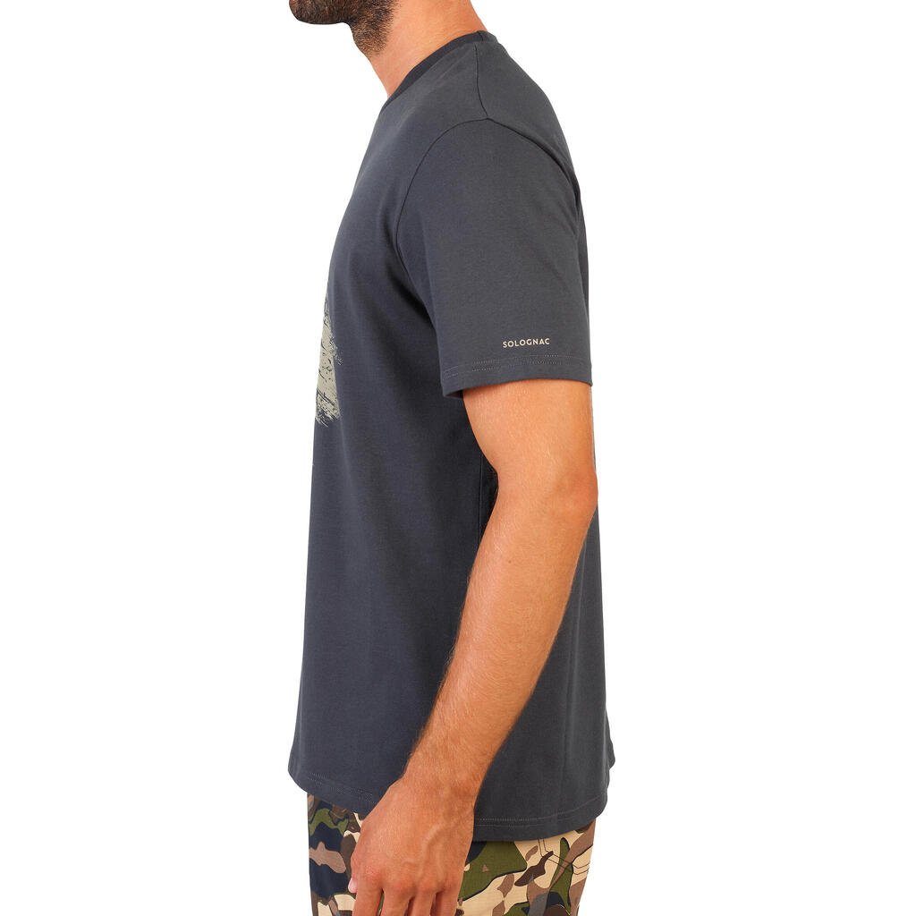Jagd-T-Shirt 100 Schnepfe braun 