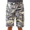 Men's Bermuda Shorts 500 Woodland Camo Grey