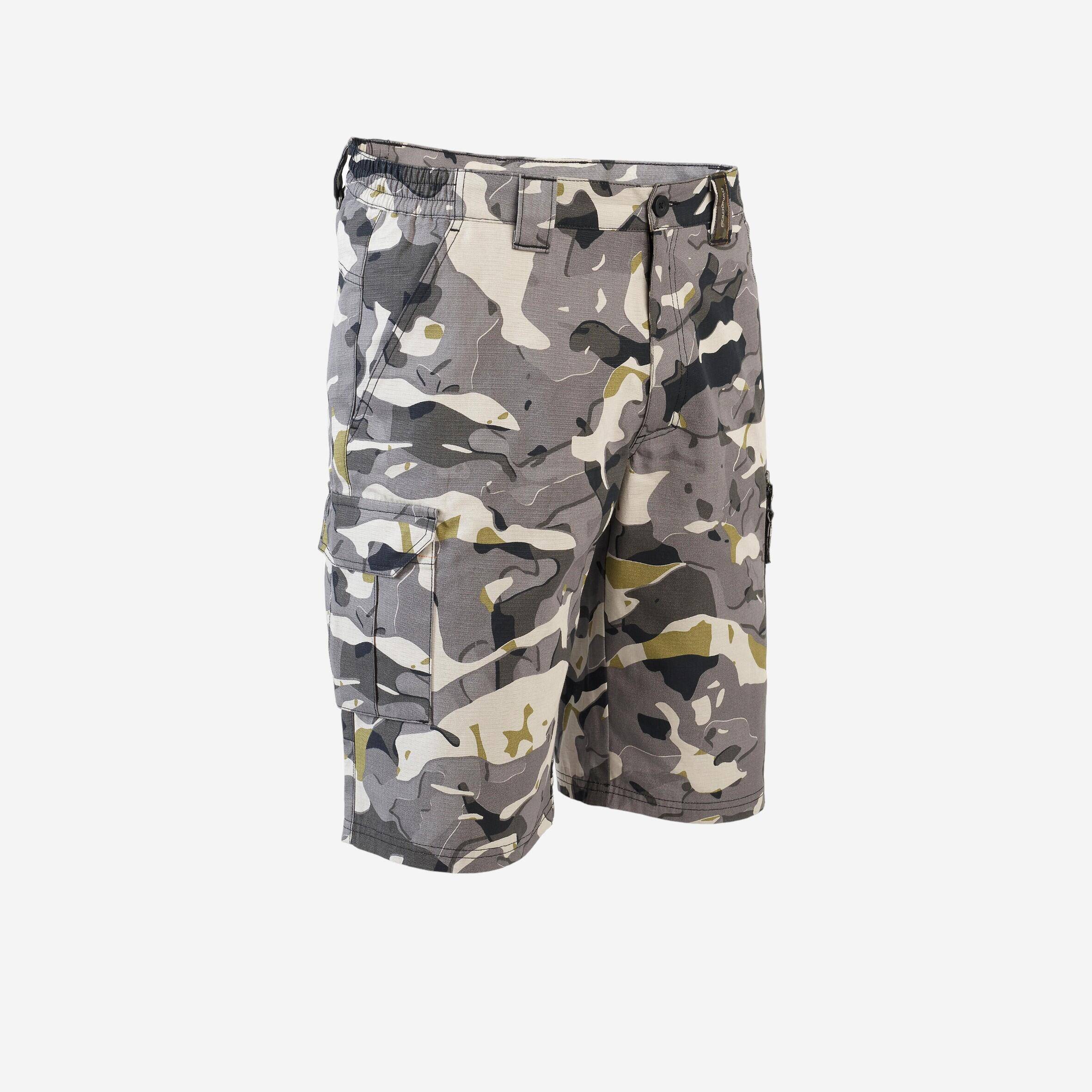 ARMY CARGO SHORT PEALING PRINT