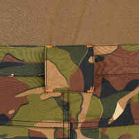 Jagdhose 100 leicht Camouflage grün und braun 