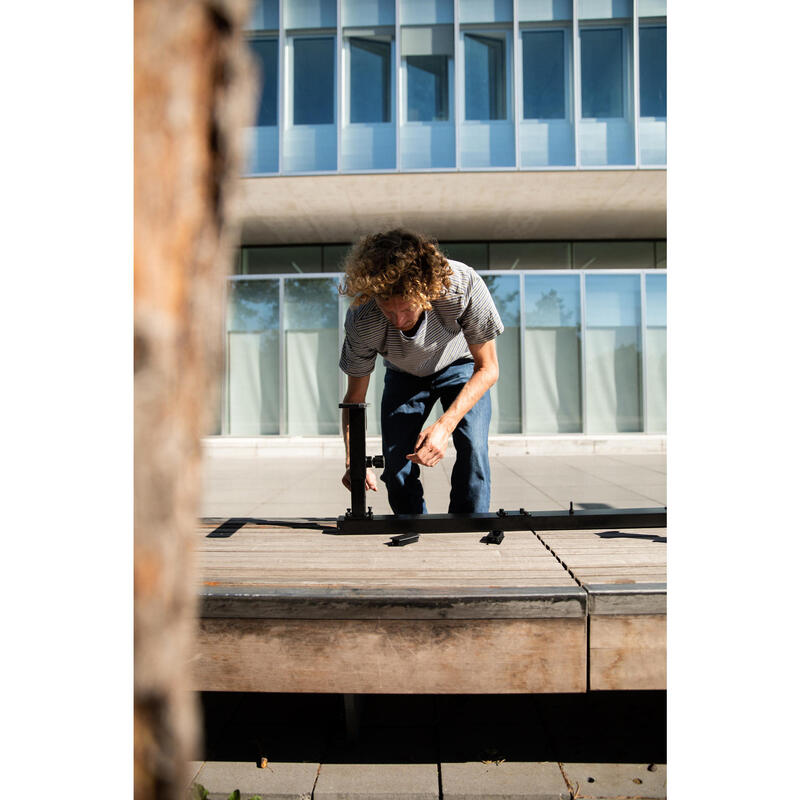 Bară SLIDE/GRIND SKATEBOARD Negru 