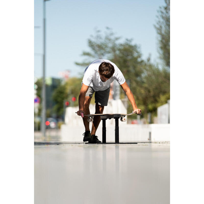 Flatrail für das erlernen erster Slides und Grinds mit dem Skateboard