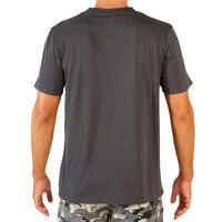 Trumparankoviai medžioklės marškinėliai „100“, anglies pilkos spalvos