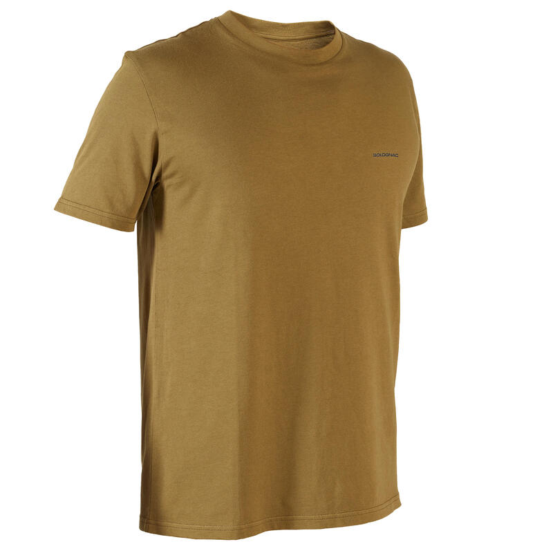 T-shirt manches courtes coton Homme - 100 marron olive