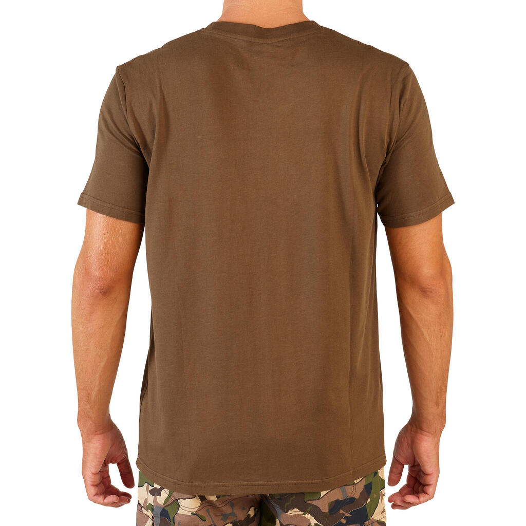 Jagd-T-Shirt 100 braun 