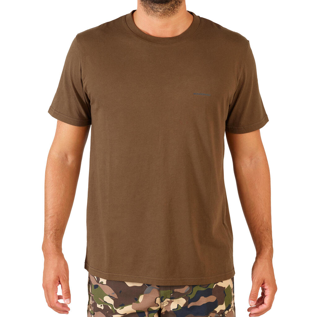 Jagd-T-Shirt 100 braun 