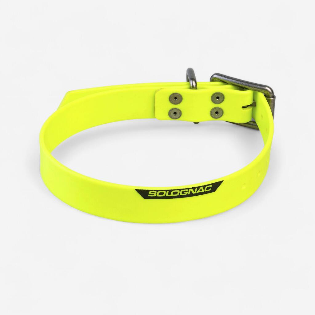 Dog collar yellow 900