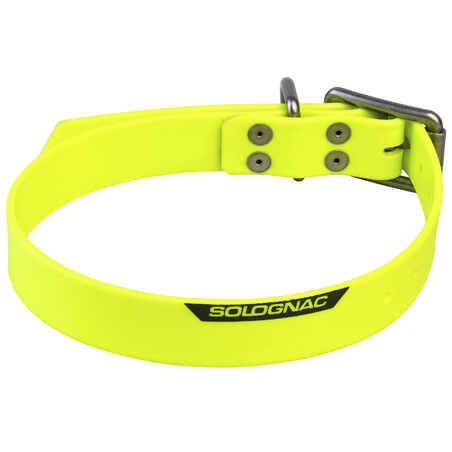 Dog collar yellow 900