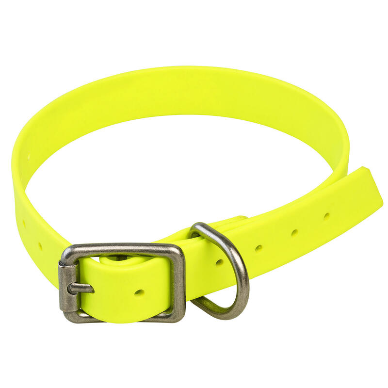 Collar Perro Caza Sologanc 900 Amarillo Ajustable resistente Hipoalergenico