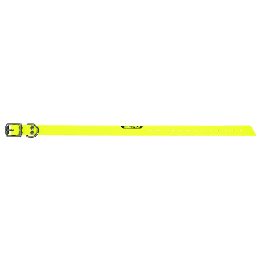 Dog collar yellow 900