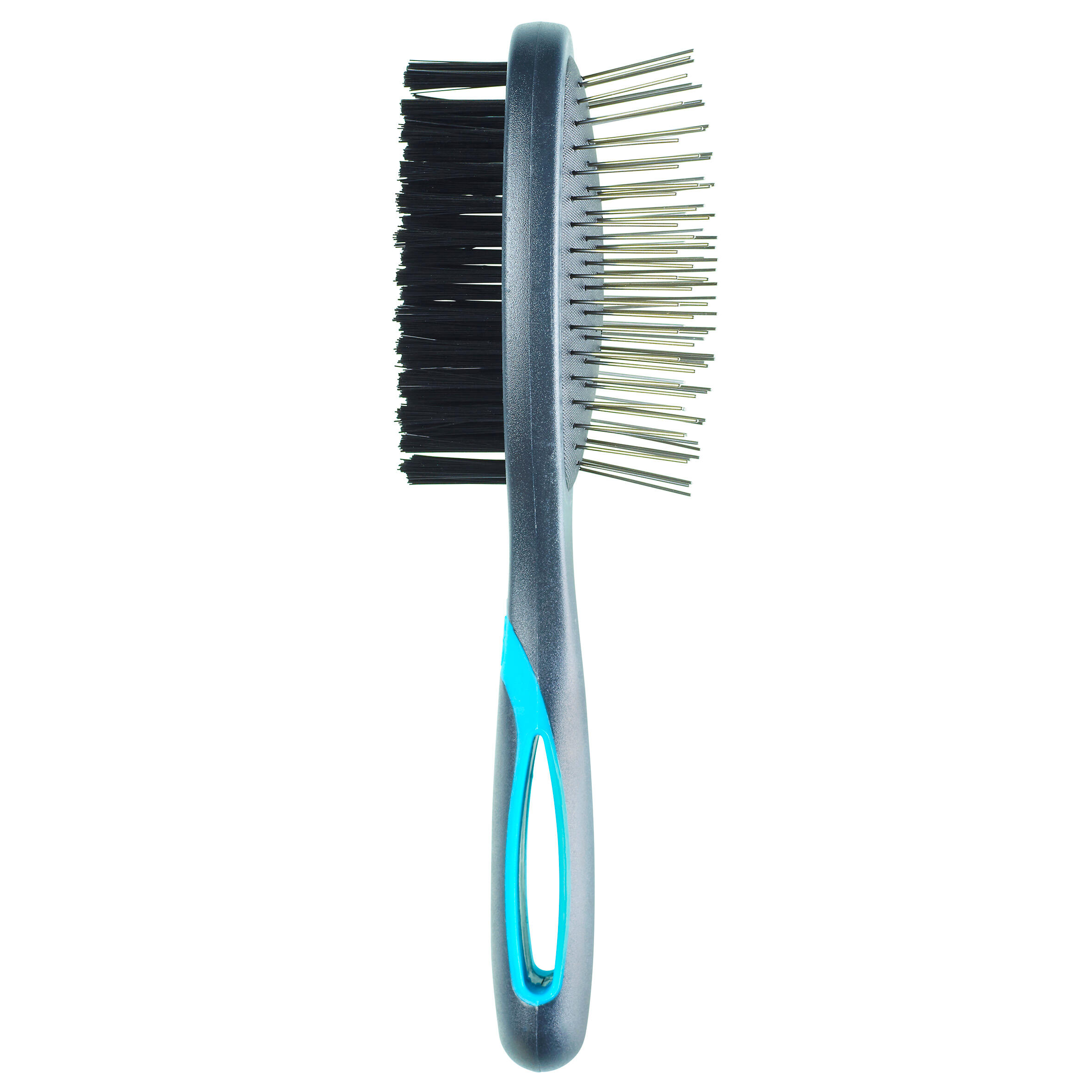 two sided dog brush