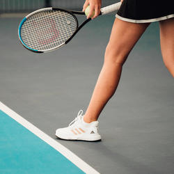 Women's Tennis Shoes CourtJam Bounce - White ADIDAS - Decathlon