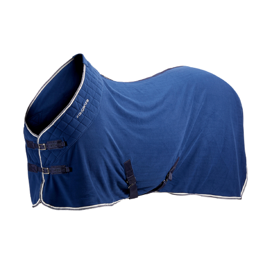 Chemise d&#039;écurie équitation cheval et poney - Polaire 500 bleu