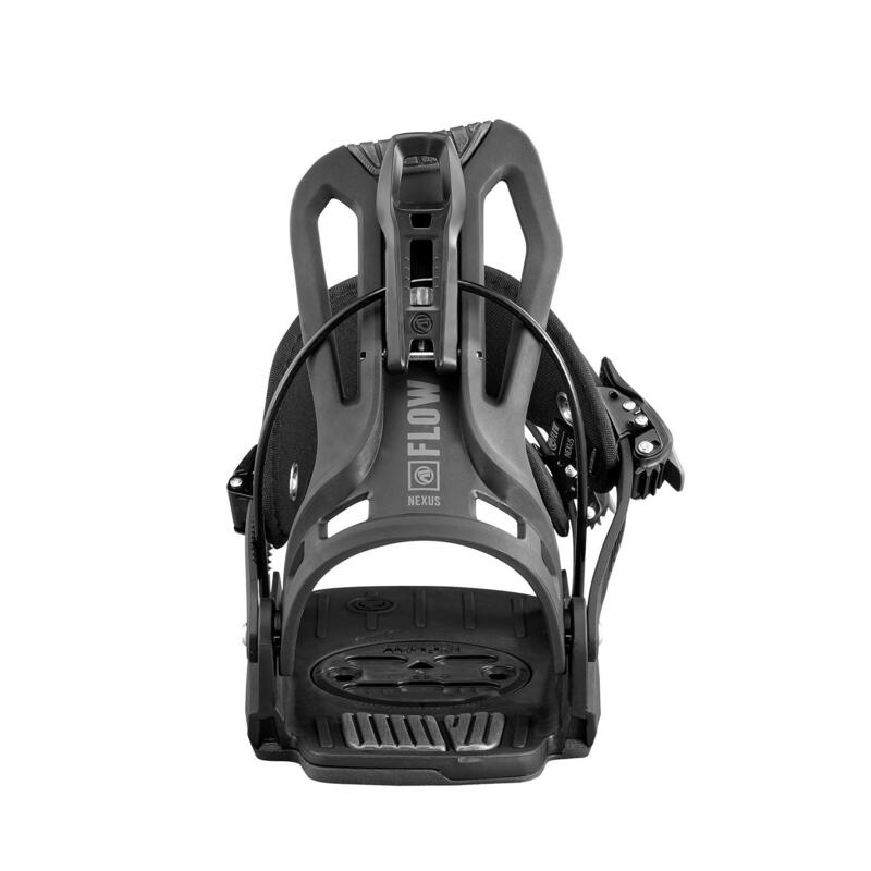 Fixations snowboard rapide homme et femme all mountain - FLOW NEXUX Noir