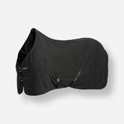 Coperta leggera equitazione pony e cavallo POLAR BASIC nera