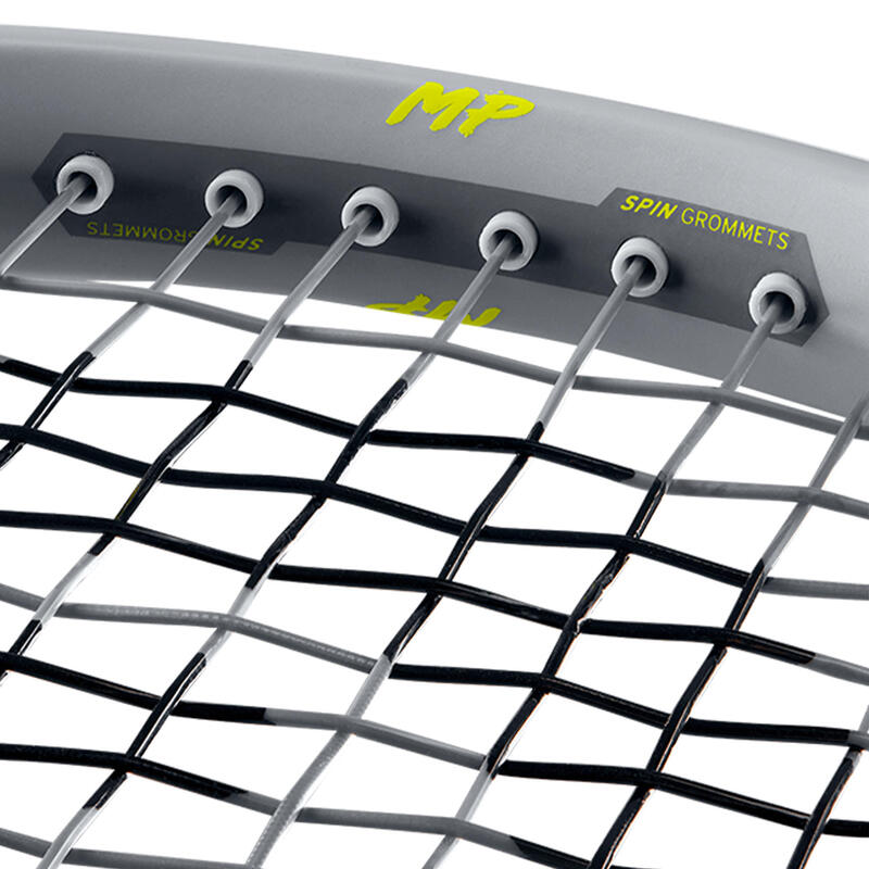 Tennisracket voor volwassenen Graphene 360+ Extreme MP grijs/geel 300 g