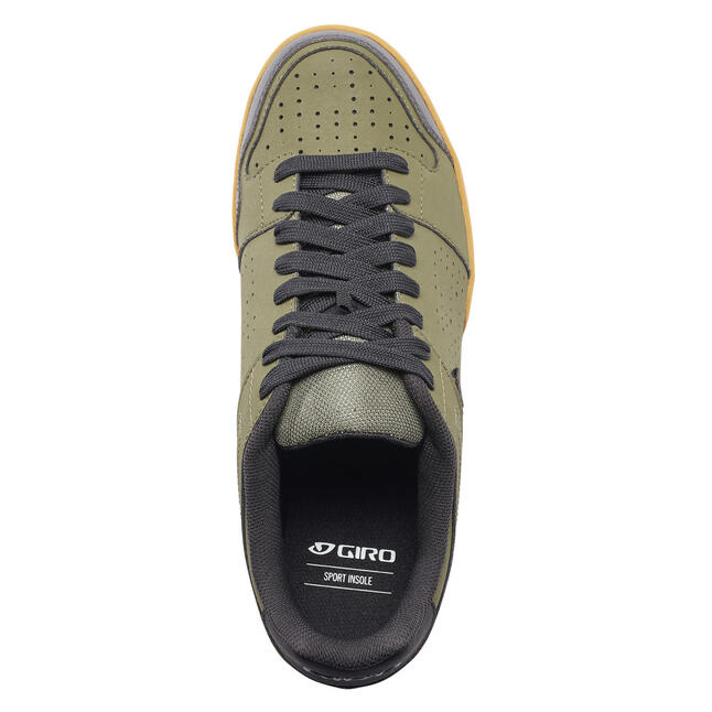 All Mountain Shoes for Platform Pedals Giro Tracer Khaki GIRO Decathlon