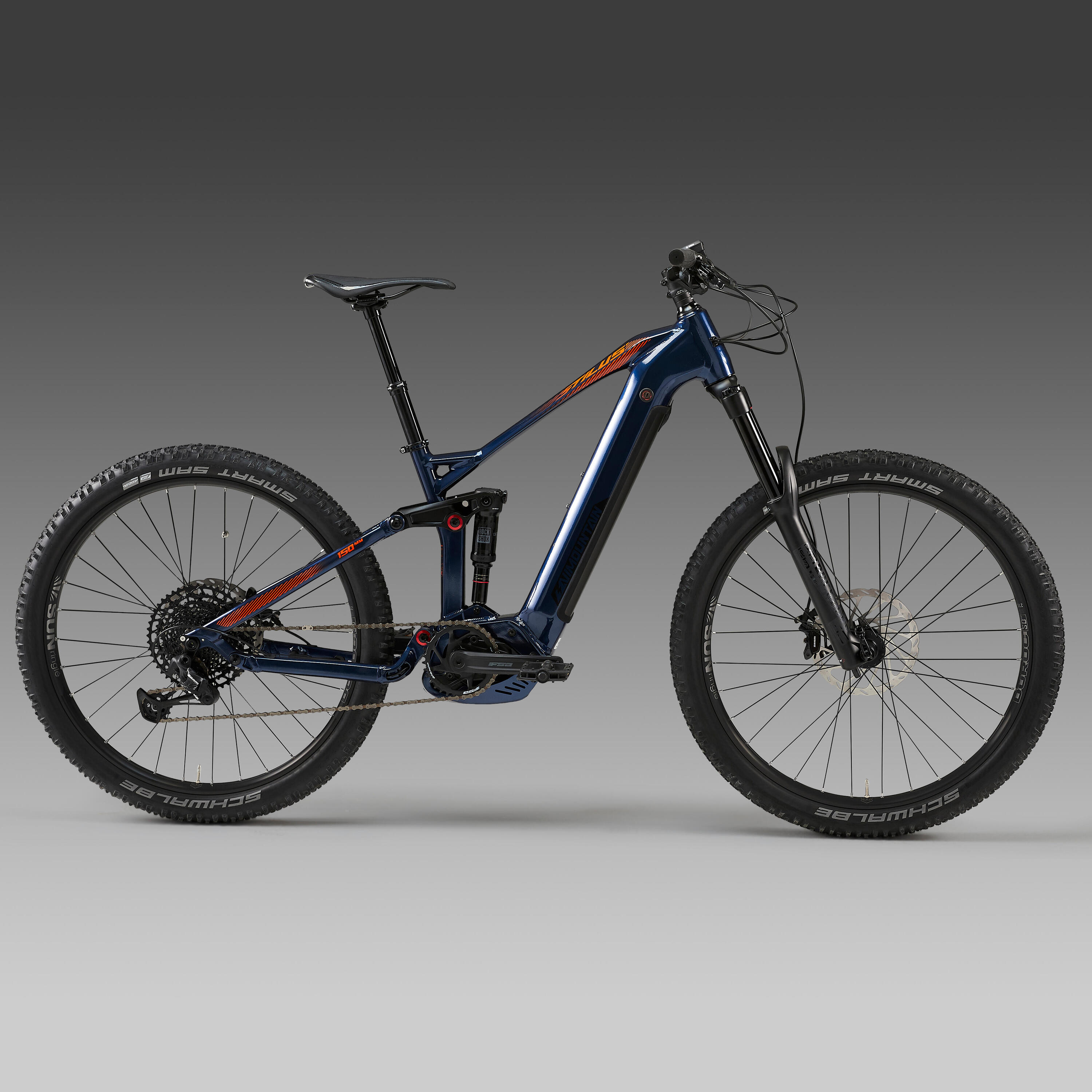 Second Hand - Mtb elettrica a pedalata assistita STILUS E-AM V2 azzurra 27.5+ 4/14