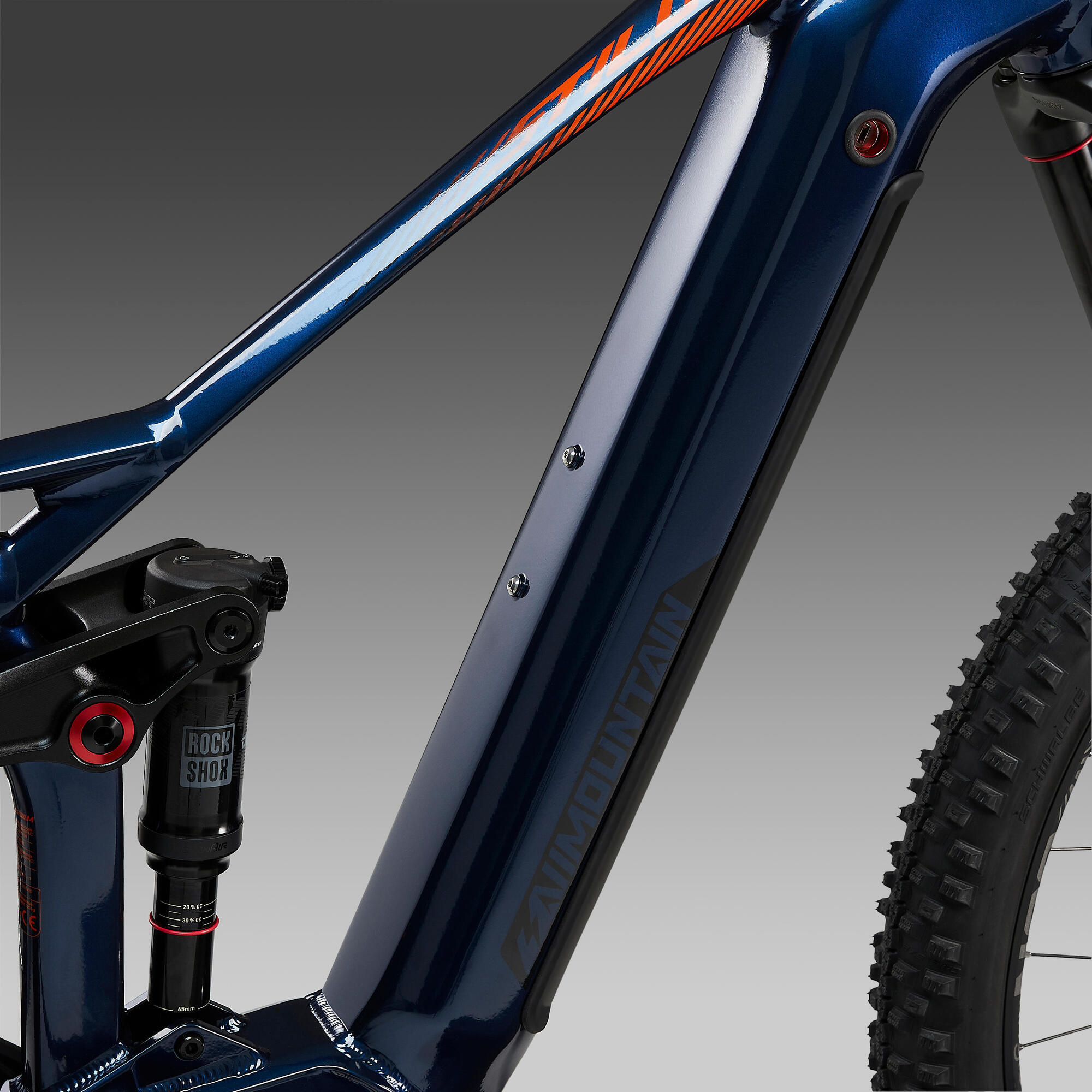Mtb elettrica a pedalata assistita STILUS E-AM V2 azzurra 27.5+ STILUS |  DECATHLON