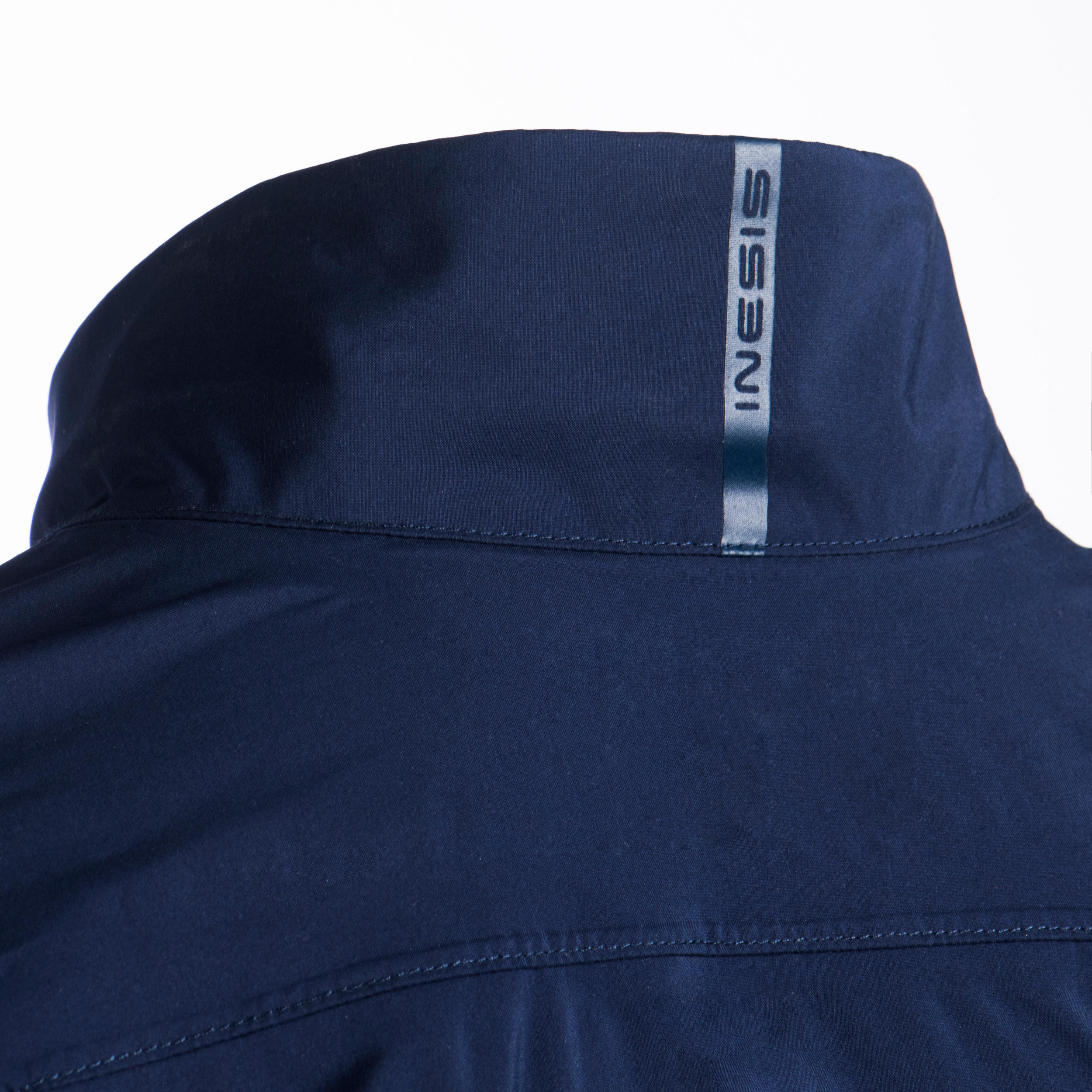 Kids golf waterproof rain jacket RW500 navy blue 3/7