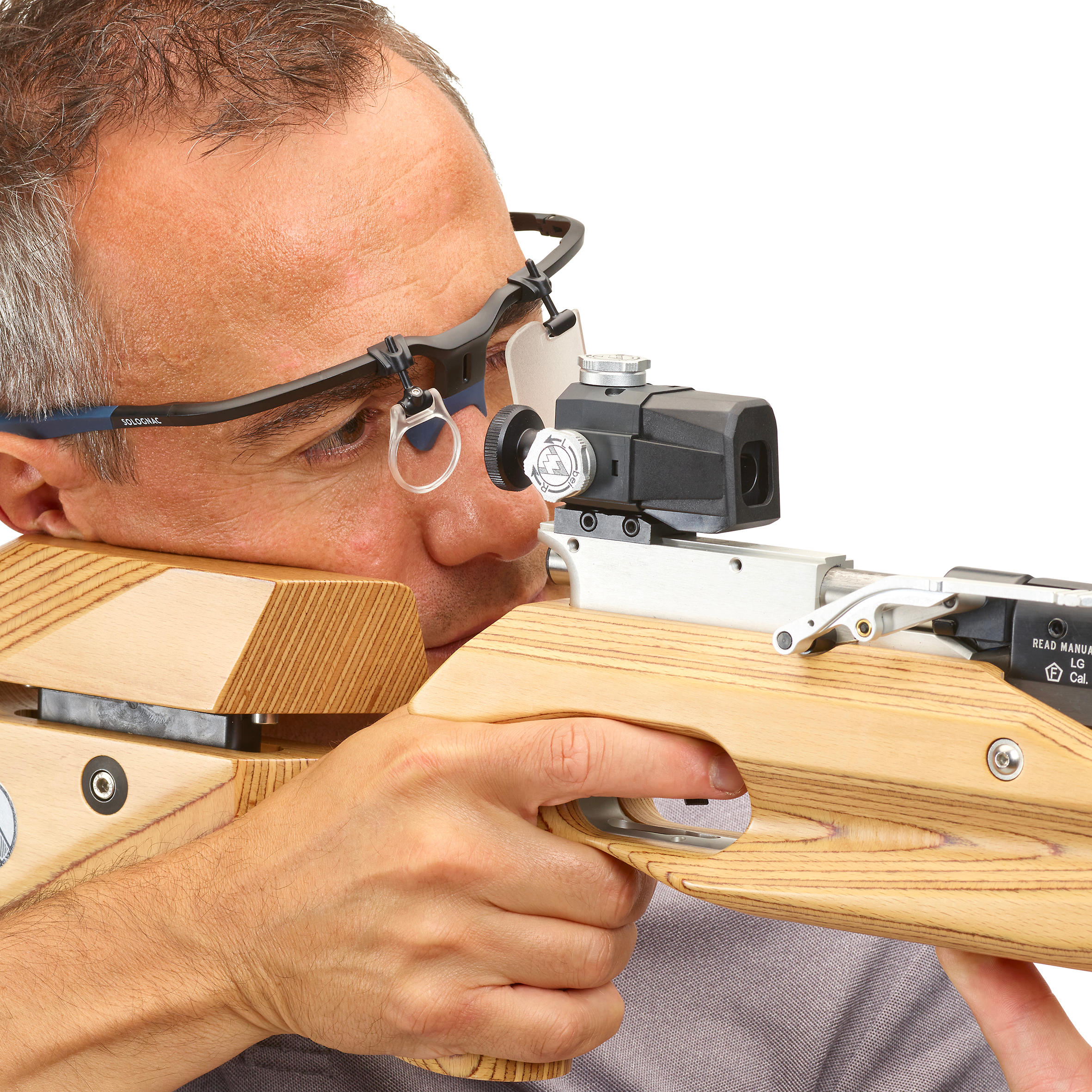 CCT Pistol 42mm Shooting Frame w/ISSF 30mm eyeshield & 42mm Iris 