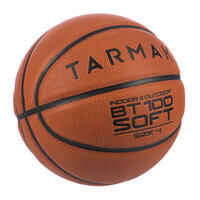 כדורסל מידה 4 לילדים מתחילים שגילם מתחת ל-6 דגם BT100 - כתום
