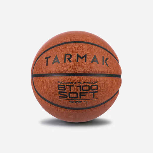 
      Bērnu basketbola bumba “BT100” iesācējiem līdz 6 gadu vecumam, 4. izmērs, oranža
  