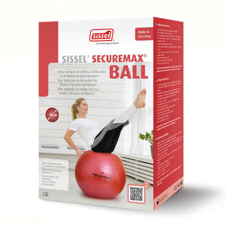 Gym Ball Secure Max Fitness Size 1 55 cm - Pink
