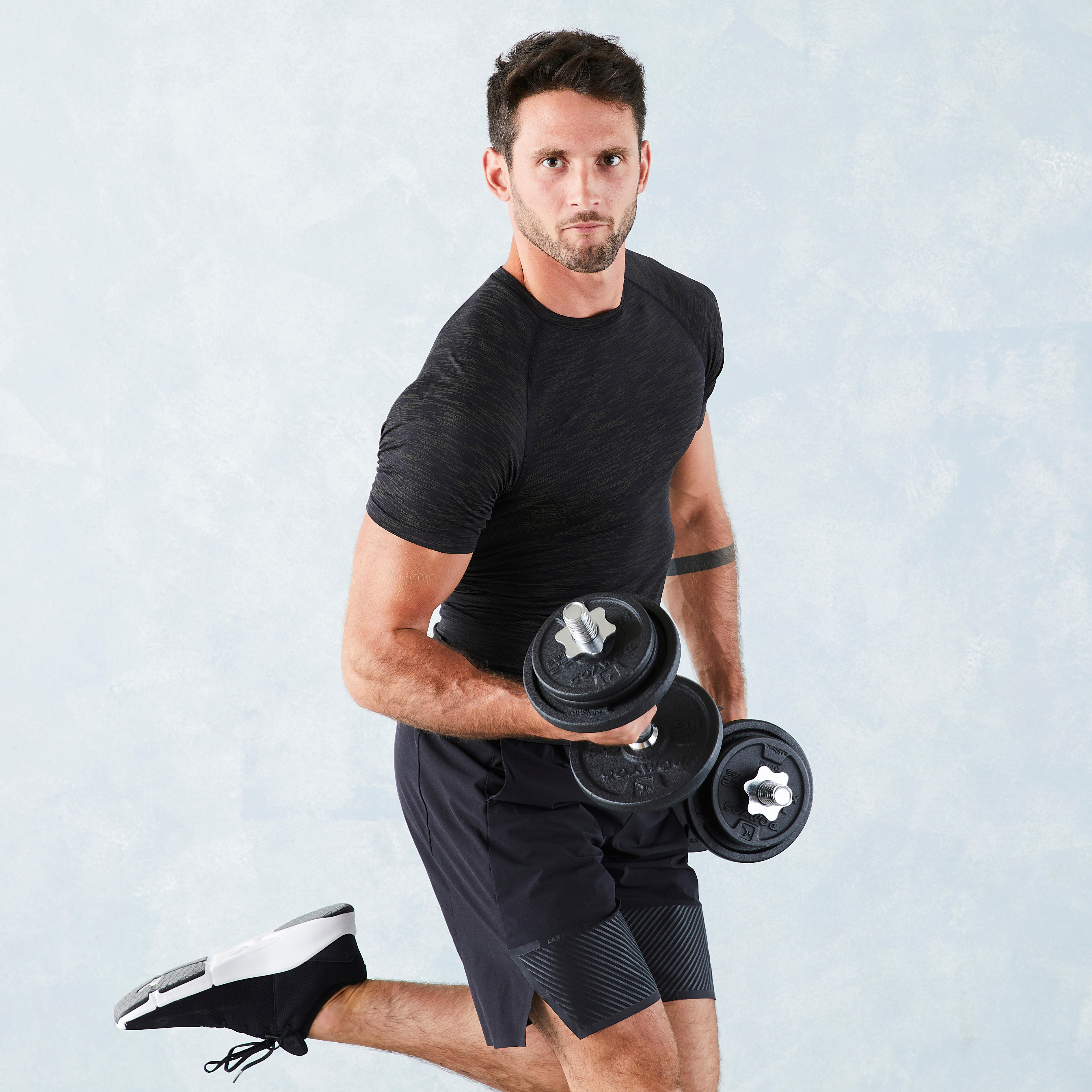 Decathlon dumbbell kit online 20kg