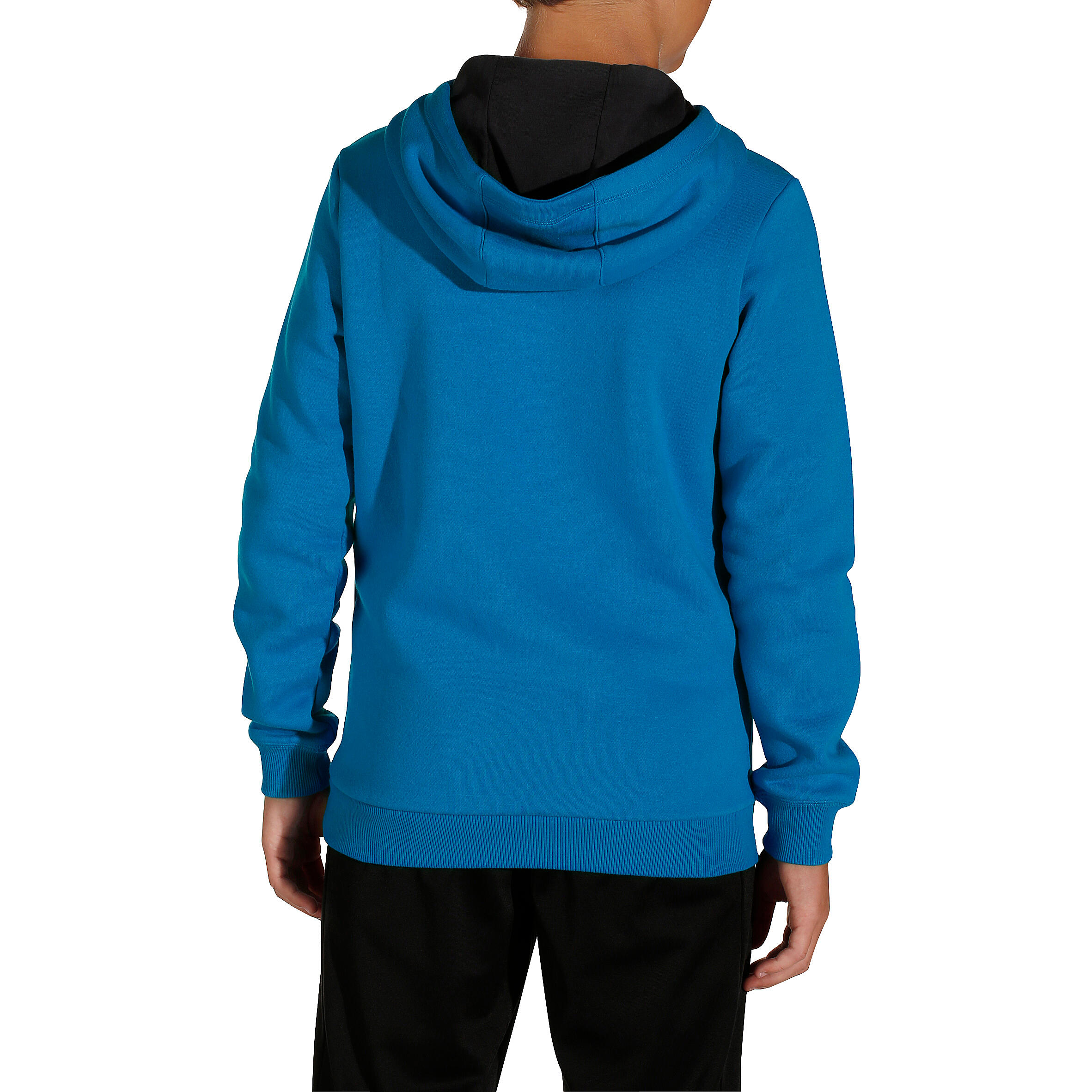 Boys' Hooded Sweatshirt - Blue 4/14