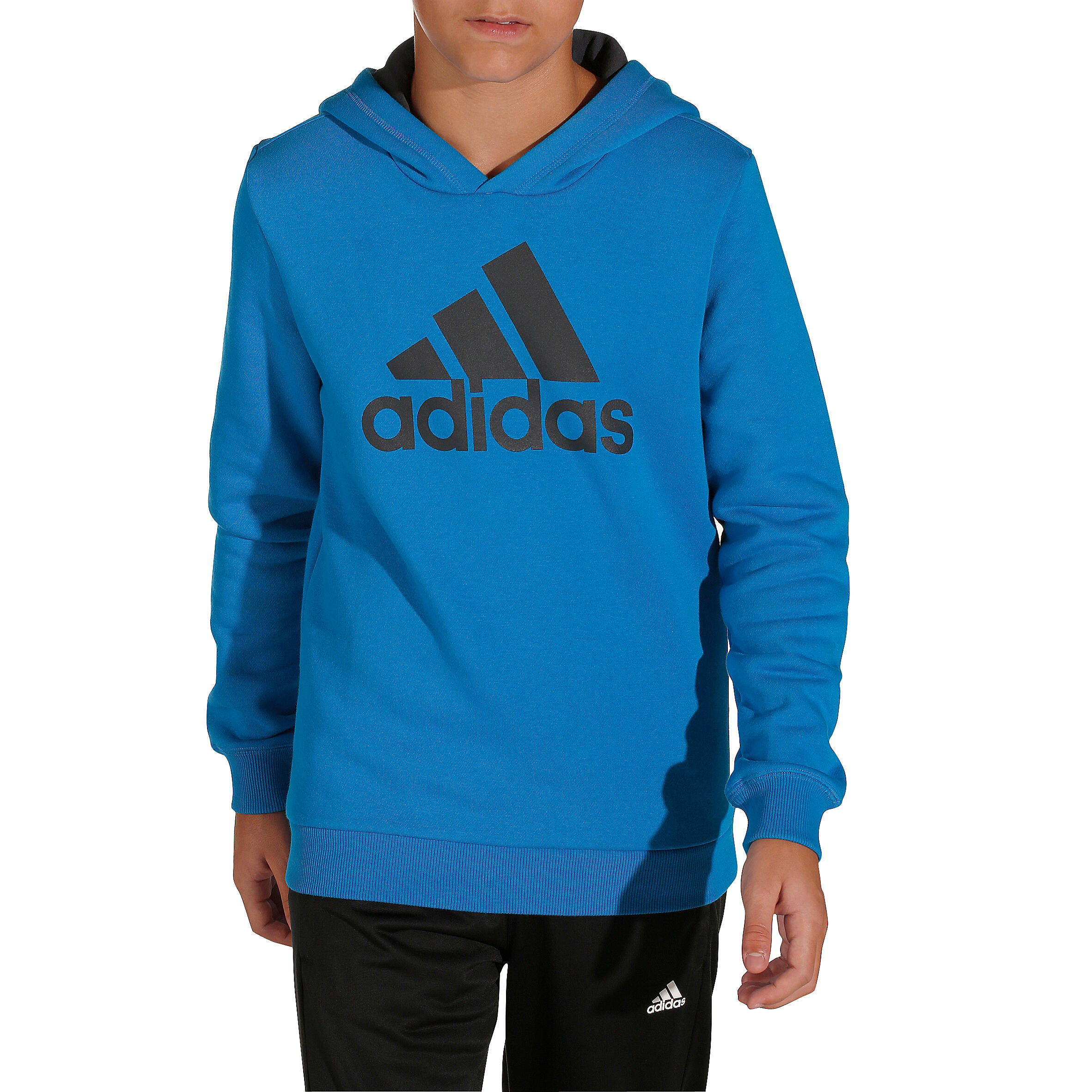 Boys' Hooded Sweatshirt - Blue 2/14