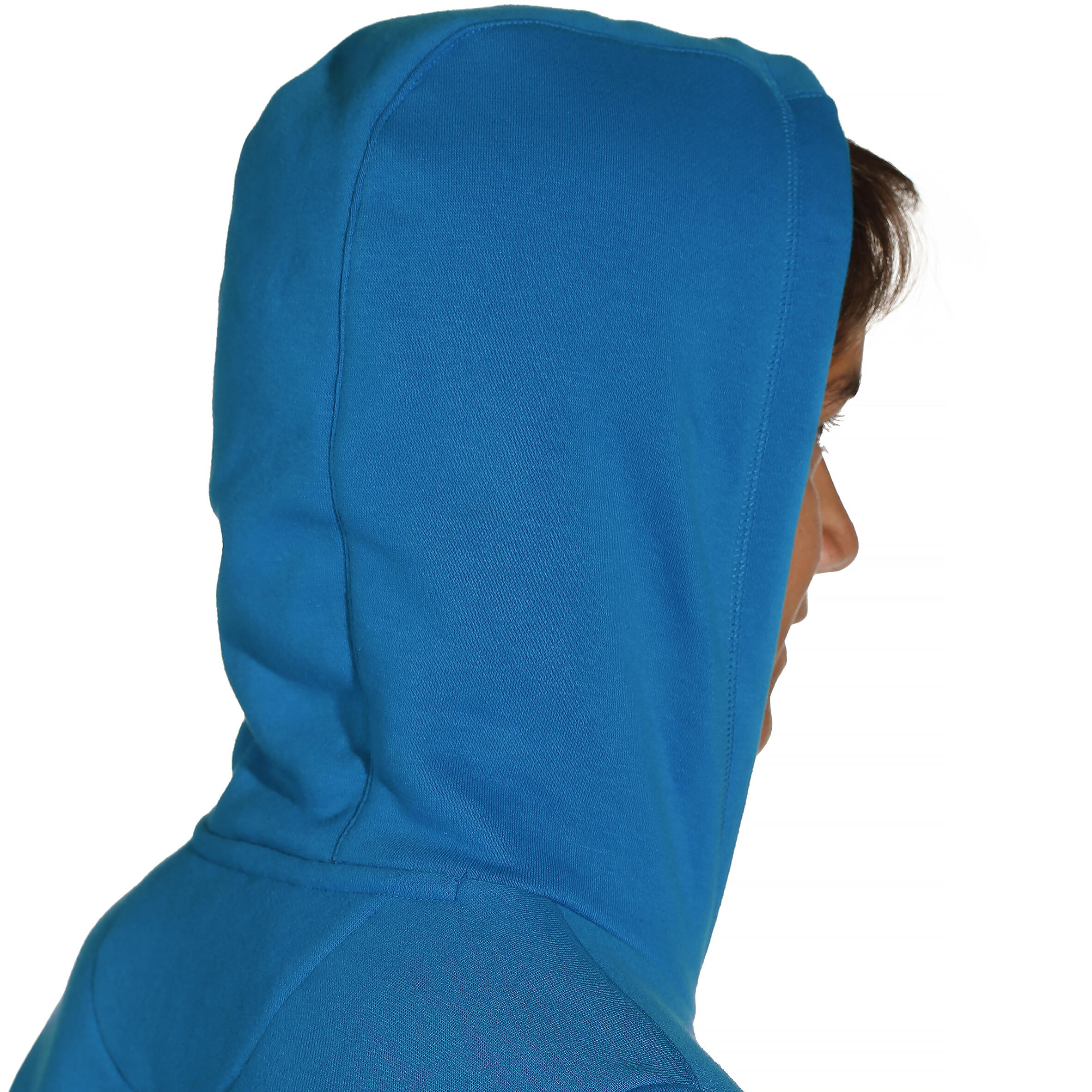 Boys' Hooded Sweatshirt - Blue 11/14