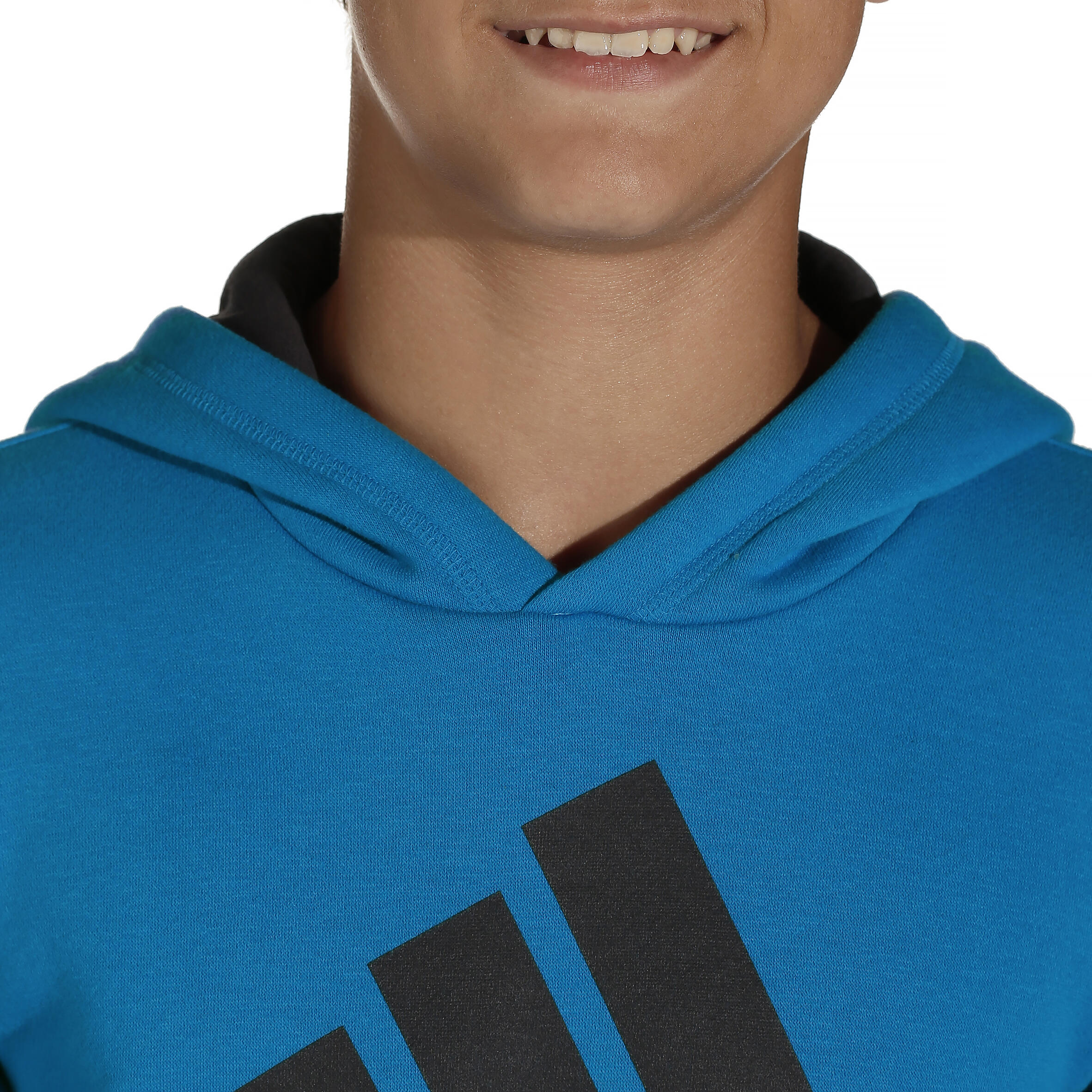 Boys' Hooded Sweatshirt - Blue 6/14