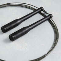 Comba velocidad cross training speed jump rope Domyos negra