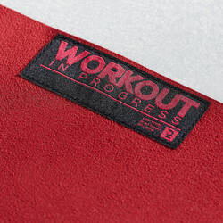 Non-Slip Weight Training Towel - Burgundy