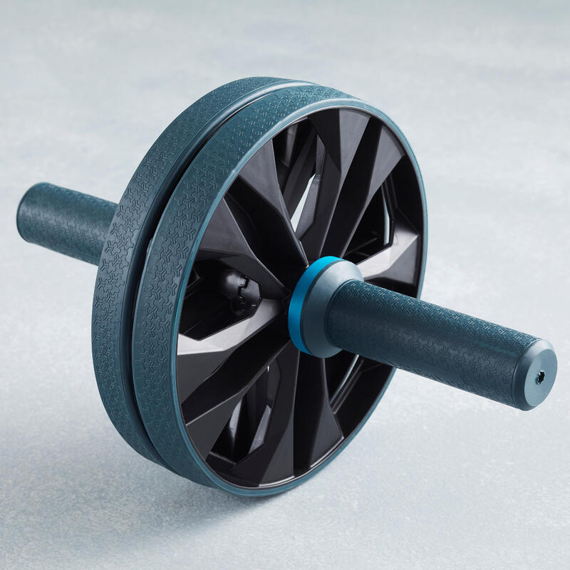 Bauchtrainer Dual-Mode - Ab Wheel blau