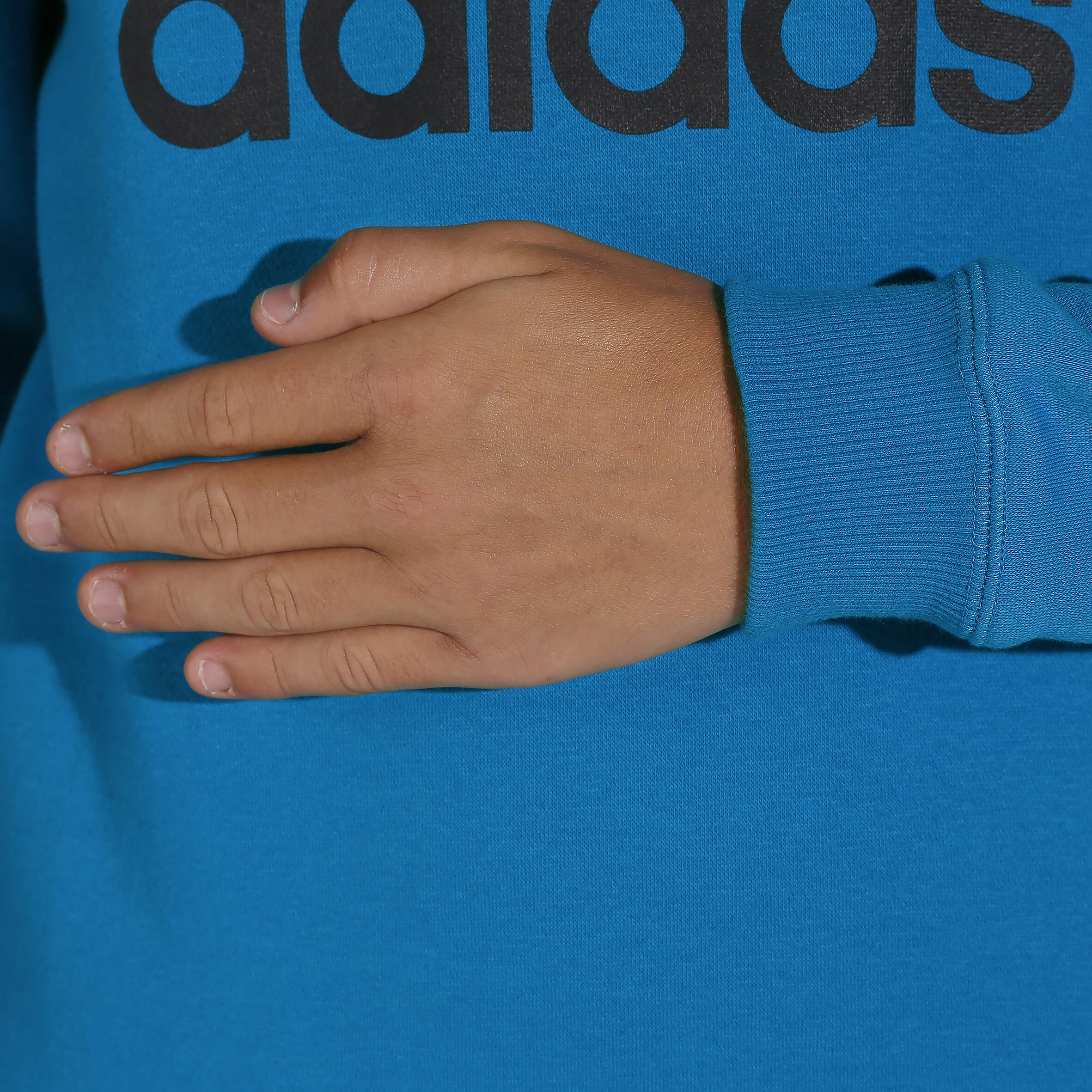 Boys' Hooded Sweatshirt - Blue 7/14