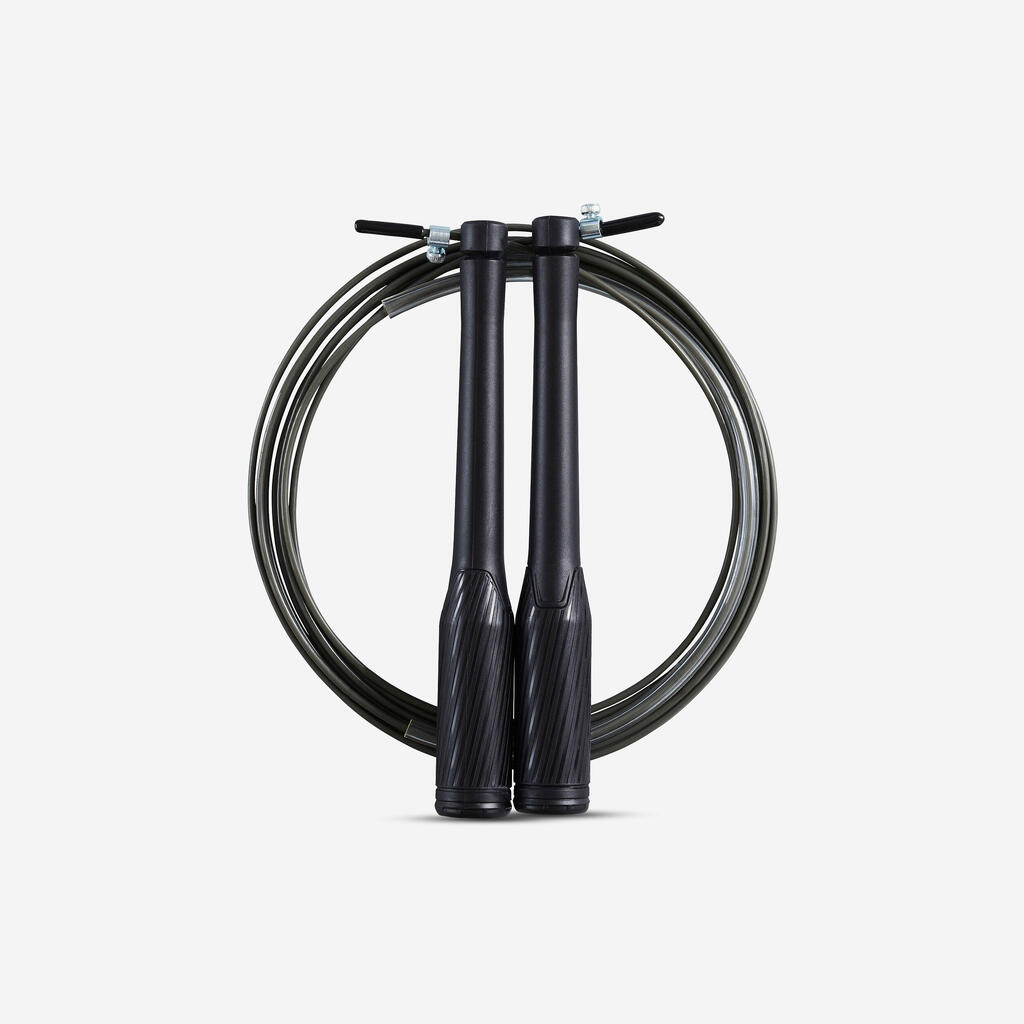 CUERDA VELOCIDAD CROSS TRAINING SPEED ROPE NEGRO