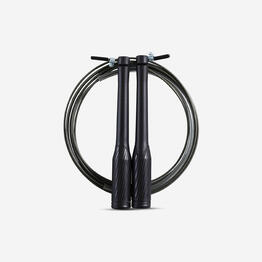 Corde à sauter de cross training vitesse - speed rope noire