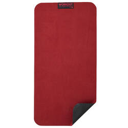 Non-Slip Weight Training Towel - Burgundy