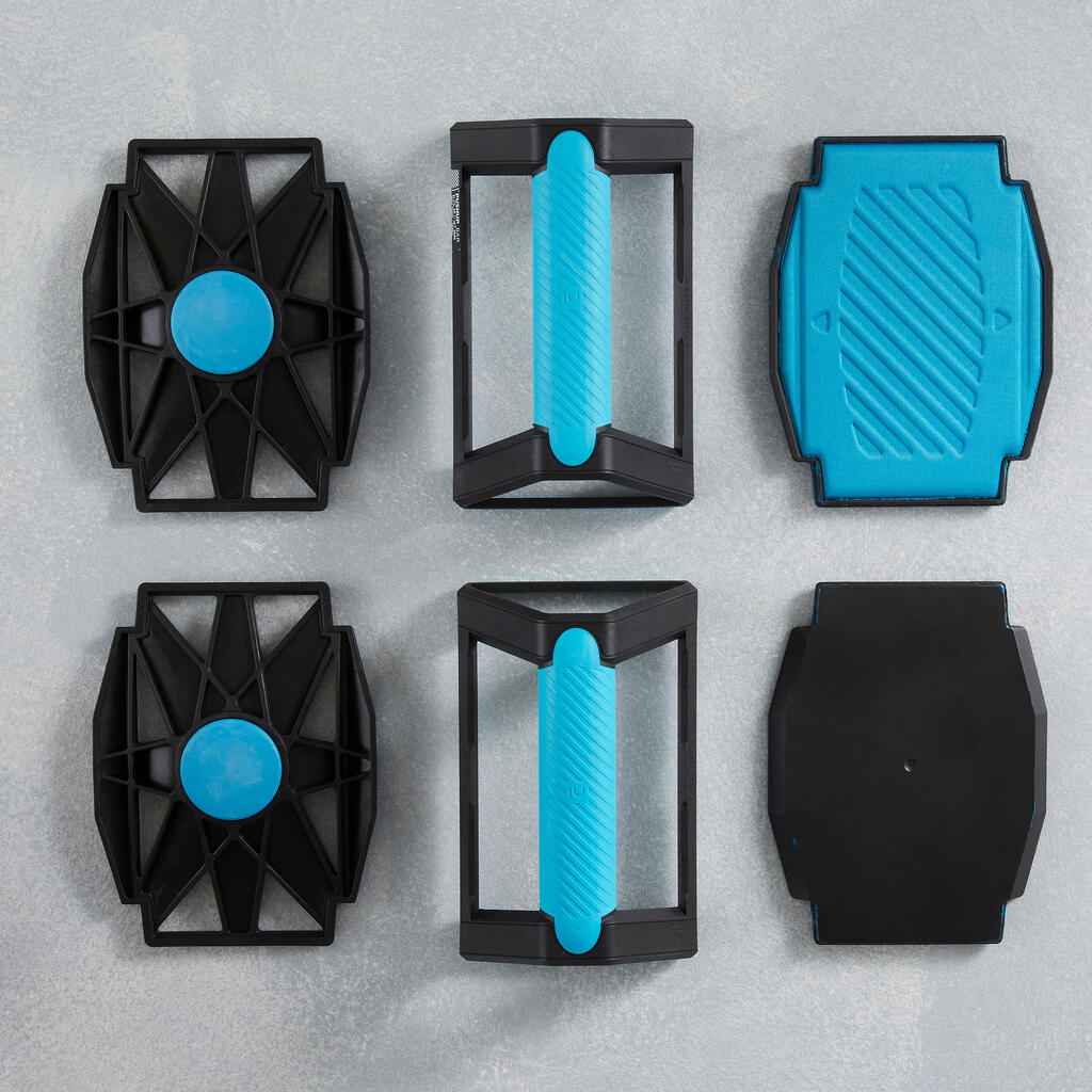 4-in-1 weight training push-up & slide grips