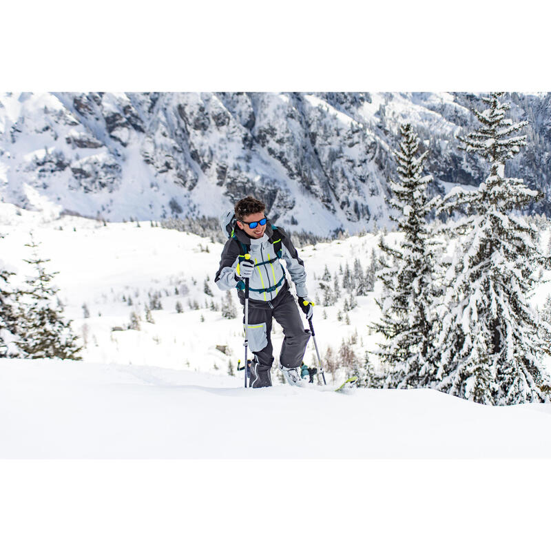 Pantalon schi de tură MOUNTAIN TOURING Gri Bărbați