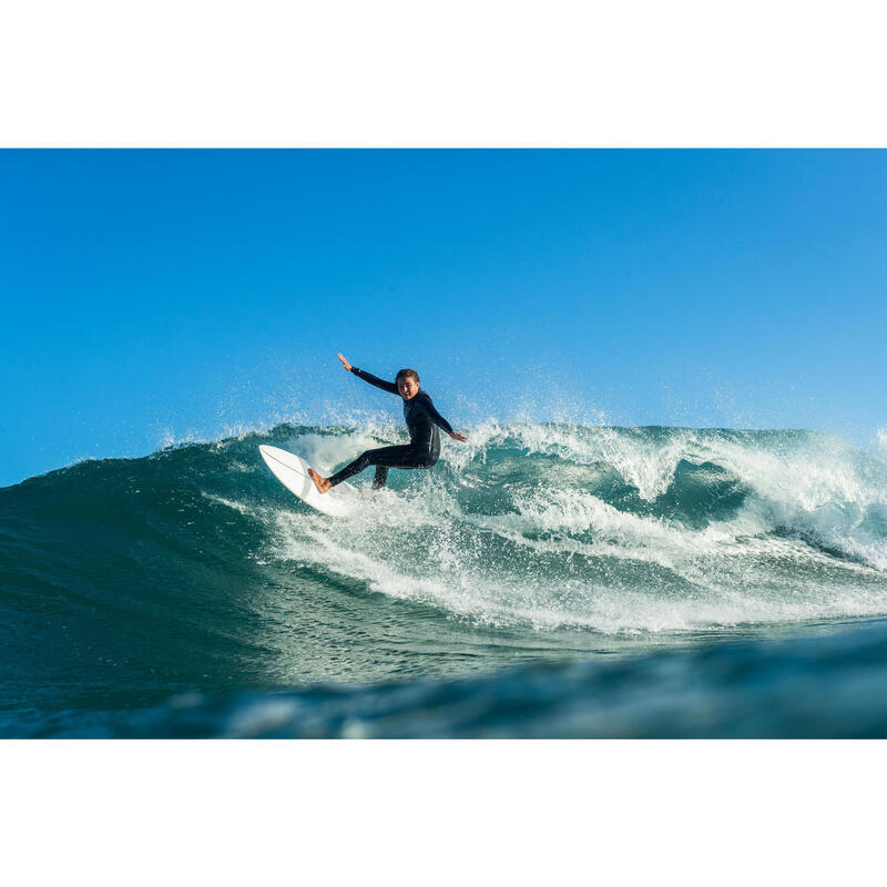 Prancha Shortboard de Surf 900 6'1" 33 L. Inclui 3 quilhas FCS2