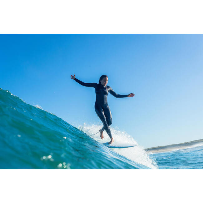 Pevný surf Longboard 900 9'4 s 1 ploutvičkou OLAIAN Decathlon