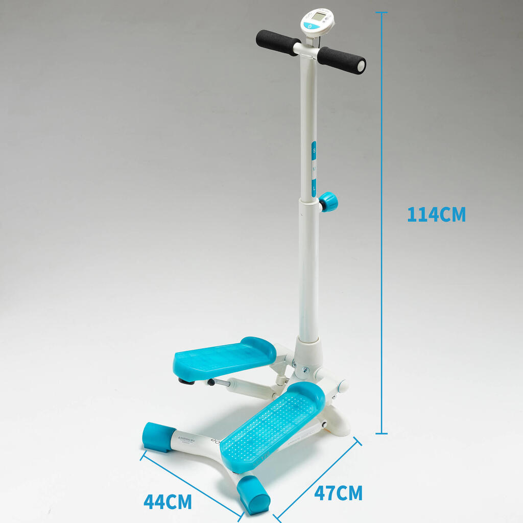 Stepper Console MS120 - Ivory/Blue